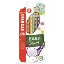 STABILO Easycolours, jobbkezes, 6 szín ceruza