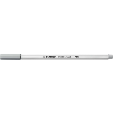 STABILO Ecsetirón, STABILO Pen 68 brush, középszürke (TST56895) filctoll, marker