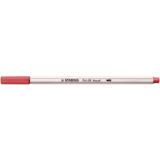 STABILO Ecsetirón, STABILO "Pen 68 brush", rozsdavörös filctoll, marker
