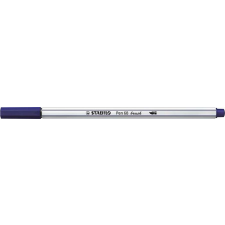 STABILO Ecsetirón, STABILO "Pen 68 brush", sötétkék filctoll, marker