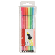 STABILO Filctoll STABILO Pen 68 neon 6db-os készlet filctoll, marker