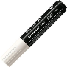 STABILO FREE Acrylic T800C 4 - 10 mm, fehér filctoll, marker