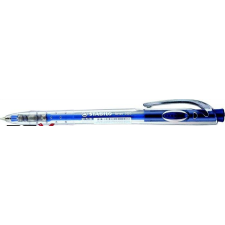 STABILO Golyóstoll, 0,38 mm, nyomógombos, STABILO &quot;Liner 308&quot;, kék toll