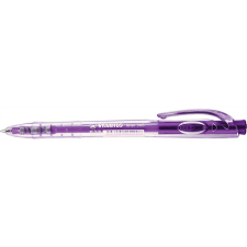  STABILO Golyóstoll, 0,38 mm, nyomógombos, STABILO &quot;Liner 308&quot;, lila toll