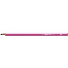 STABILO Grafitceruza, HB, háromszögletû, vékony, STABILO "Trio", rózsaszín színes ceruza