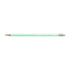 STABILO Grafitceruza stabilo swano pastel hb hatszögletű radíros zöld 4908/02-hb ceruza
