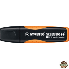 STABILO GREEN BOSS narancs szövegkiemelő filctoll, marker
