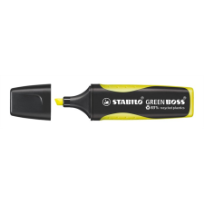 STABILO GREEN BOSS szövegkiemelő 1 dB Vésőhegyű Sárga (6070/24) filctoll, marker