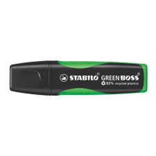 STABILO GREEN BOSS szövegkiemelő 1 dB Vésőhegyű Zöld (6070/33) filctoll, marker