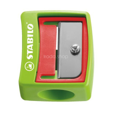 STABILO Hegyező, egylyukú, STABILO &quot;Woody 3 in 1&quot;, vegyes színek hegyező