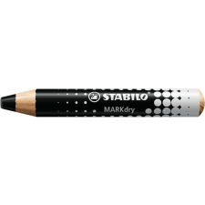 STABILO Jelölőceruza fehértáblához, flipchartpapírhoz, kúpos, STABILO &quot;MARKdry&quot;, fekete filctoll, marker