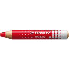 STABILO Jelölőceruza fehértáblához, flipchartpapírhoz, kúpos, STABILO "MARKdry", piros filctoll, marker