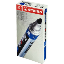 STABILO Mark-4-All 10db/csomag kék gömb hegyű alkoholos marker filctoll, marker