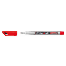 STABILO Marker permanent Stabilo Write-4-all F, 156/40, piros filctoll, marker