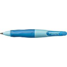 STABILO Nyomósirón, 3,15 mm, jobbkezes, ajándék hegyezővel, STABILO EasyErgo Start, kék (TST46873) ceruza