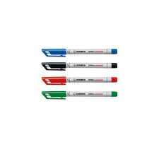 STABILO OHP marker Stabilo S, 851/4, vízbázisú, 4 darabos készlet filctoll, marker