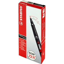 STABILO OHPen 841"S" 10db/csomag piros permanent marker filctoll, marker