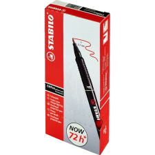 STABILO OHPen 842"F" 10db/csomag piros permanent marker filctoll, marker