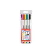 STABILO Pen 68 brush Ecsetirón készlet - 6 különböző szín (568/06-11) filctoll, marker