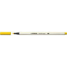 STABILO Pen 68 brush prémium ecsetfilc rugalmas heggyel sárga (568/44) (568/44) filctoll, marker