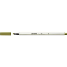 STABILO Pen 68 brush sárzöld ecsetfilc filctoll, marker