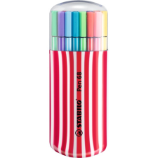STABILO pen 68 zebrui 20db-os piros filctoll készlet filctoll, marker