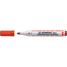 STABILO Plan kúpos hegyű piros táblamarker filctoll, marker