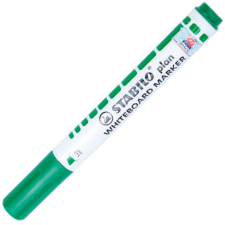 STABILO : Plan WhiteBoard marker vágott hegyű táblafilc zöld színben filctoll, marker