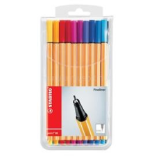 STABILO point 88 20db-os vegyes színű tűfilc készlet (STABILO_8820) filctoll, marker