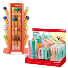 STABILO point 88 480 db-os tűfilc display csomag 2023 filctoll, marker