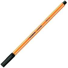 STABILO : Point 88 tűfilc fekete színben 0,4mm filctoll, marker