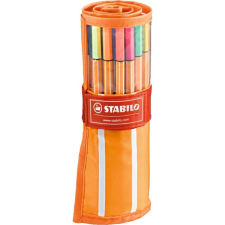 STABILO Point neon neon 25+5db-os vegyes színű tűfilc készlet filctoll, marker