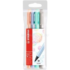 STABILO PointMAX 4db-os vegyes színű rostirón készlet (STABILO_488/4-02) filctoll, marker