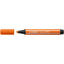 STABILO Rostirón, 1-5 mm, vágott hegy, STABILO &quot;Pen 68 MAX&quot;, sötét narancssárga filctoll, marker