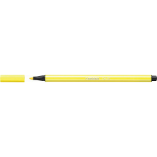 STABILO Rostirón, 1 mm, STABILO "Pen 68", neon sárga filctoll, marker