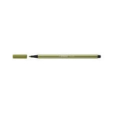 STABILO Rostirón, 1 mm, STABILO \"Pen 68\", sárzöld filctoll, marker