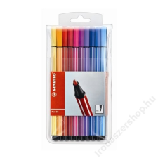 STABILO Rostirón készlet, 1 mm, STABILO Pen 68, 20 különböző szín (TST6820PL) filctoll, marker