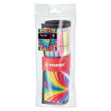 STABILO Rostirón, készlet, STABILO Pen 68 ARTY, 25 különböző színű (TST682507120) filctoll, marker
