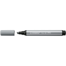 STABILO Rostirón Stabilo Pen 68 MAX prémium vágott heggyel középszürke filctoll, marker