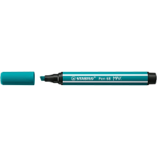 STABILO Rostirón Stabilo Pen 68 MAX prémium vágott heggyel türkizkék filctoll, marker