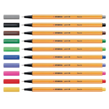 STABILO Rostirón, tűfilc 0,4mm, 88/36 Stabilo Point 88 zöld filctoll, marker