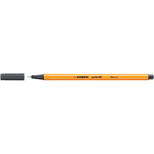 STABILO Rostirón, tűfilc 0,4mm, STABILO Point 88 mélyszürke filctoll, marker
