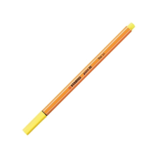 STABILO Rostirón, tűfilc 0,4mm, STABILO Point 88 sárga filctoll, marker