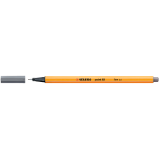 STABILO Rostirón, tűfilc 0,4mm, STABILO Point 88 sötétszürke filctoll, marker