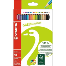 STABILO Stabilo Greencolors 18db-os vegyes színű színes ceruza színes ceruza