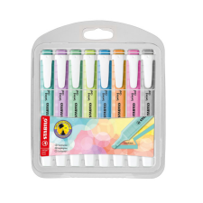 STABILO : Swing Cool pasztell 8 db-os szövegkiemelő készlet filctoll, marker
