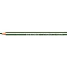 STABILO Színes ceruza, háromszögletű, vastag, stabilo &quot;trio thick&quot;, levélzöld színes ceruza