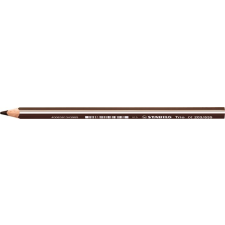 STABILO Színes ceruza, háromszögletű, vastag, stabilo &quot;trio thick&quot;, sötét barna színes ceruza