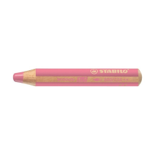 STABILO Színes ceruza STABILO Woody 3in1 hengeres vastag rózsaszín színes ceruza
