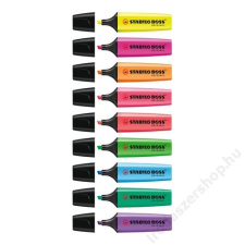 STABILO Szövegkiemelő, 2-5 mm, STABILO Boss, kék (TST70311) filctoll, marker